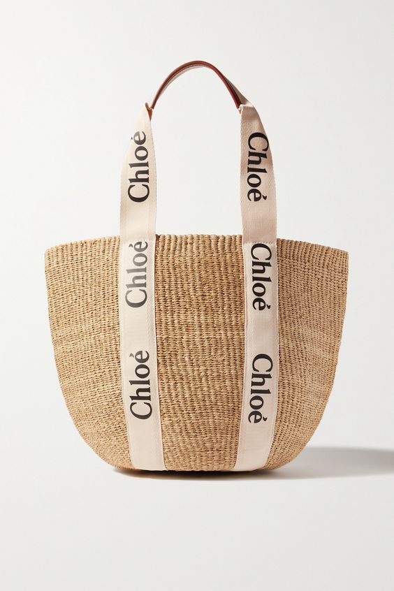 Chlo¨¦ Torba Woody Large Typu Basket Bag