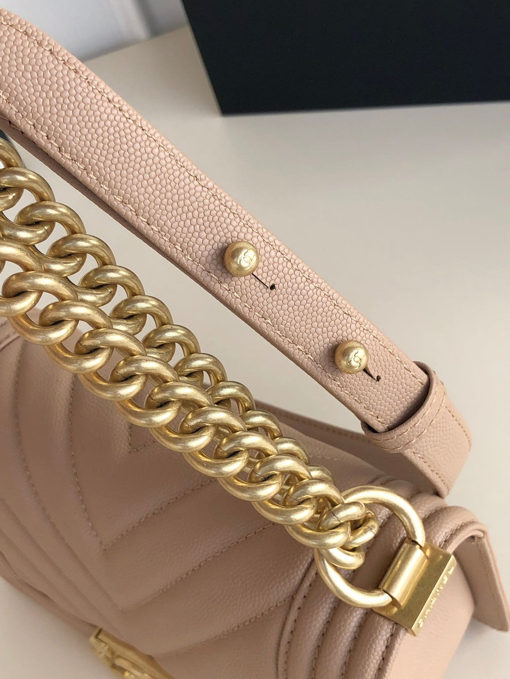 Chanel Boy Bag Caviar 20cm