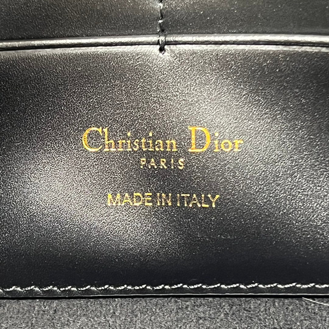Dior Bobby Wallet on Chain East West Black - 21.5¡Á12¡Á4cm