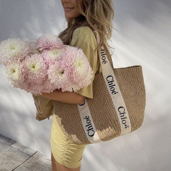 Chlo¨¦ Torba Woody Large Typu Basket Bag